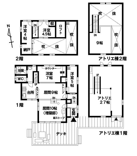 間取り図です。