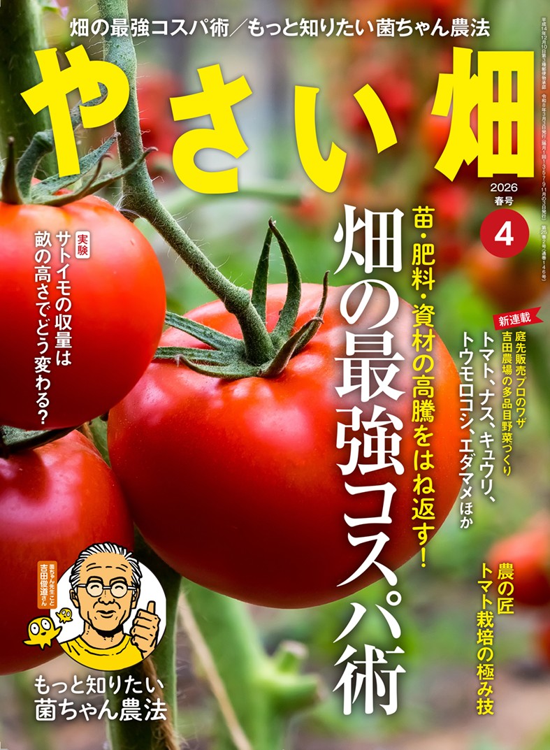 新刊紹介◇菜園ライフを応援します！～家庭菜園雑誌『やさい畑』初夏号