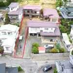 敷地内に住居が2棟岡谷市街の景色が広がる物件
