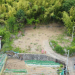目の前に富士山が広がる眺望 高台に建つ約134坪の土地
