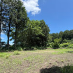 谷川連峰を一望する高原の土地
